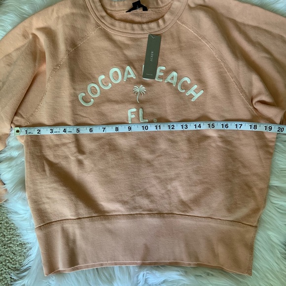NWT J Crew Cocoa Beach Distressed Pullover - Picture 5 of 9